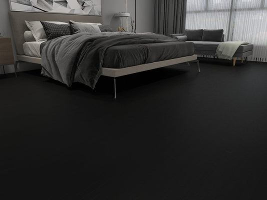 DURA PRO, Click-In Vinyl Plank SPC Flooring, 22 mil, 6.5mm 19.225 Sq Ft/Box Midnight Symphony