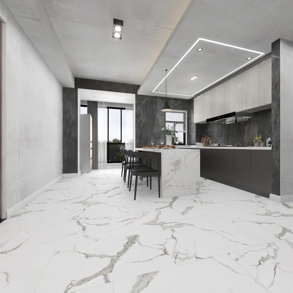ROCK PRO Click-In Vinyl Plank SPC Flooring, 22 mil, 7mm 16.021 Sq Ft/Box Tuscan Dream