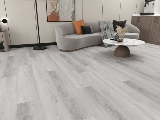 GLU PRO, Glue Down Vinyl Plank LVT Flooring, 22 mil, 3mm 37.333 Sq Ft/Box RUSTIC GREY
