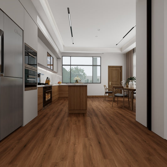 GRIPTECH PRO LooseLay Vinyl Plank LVT Flooring, 28 Mil, 5mm 24.166 Sq Ft/Box European Oak