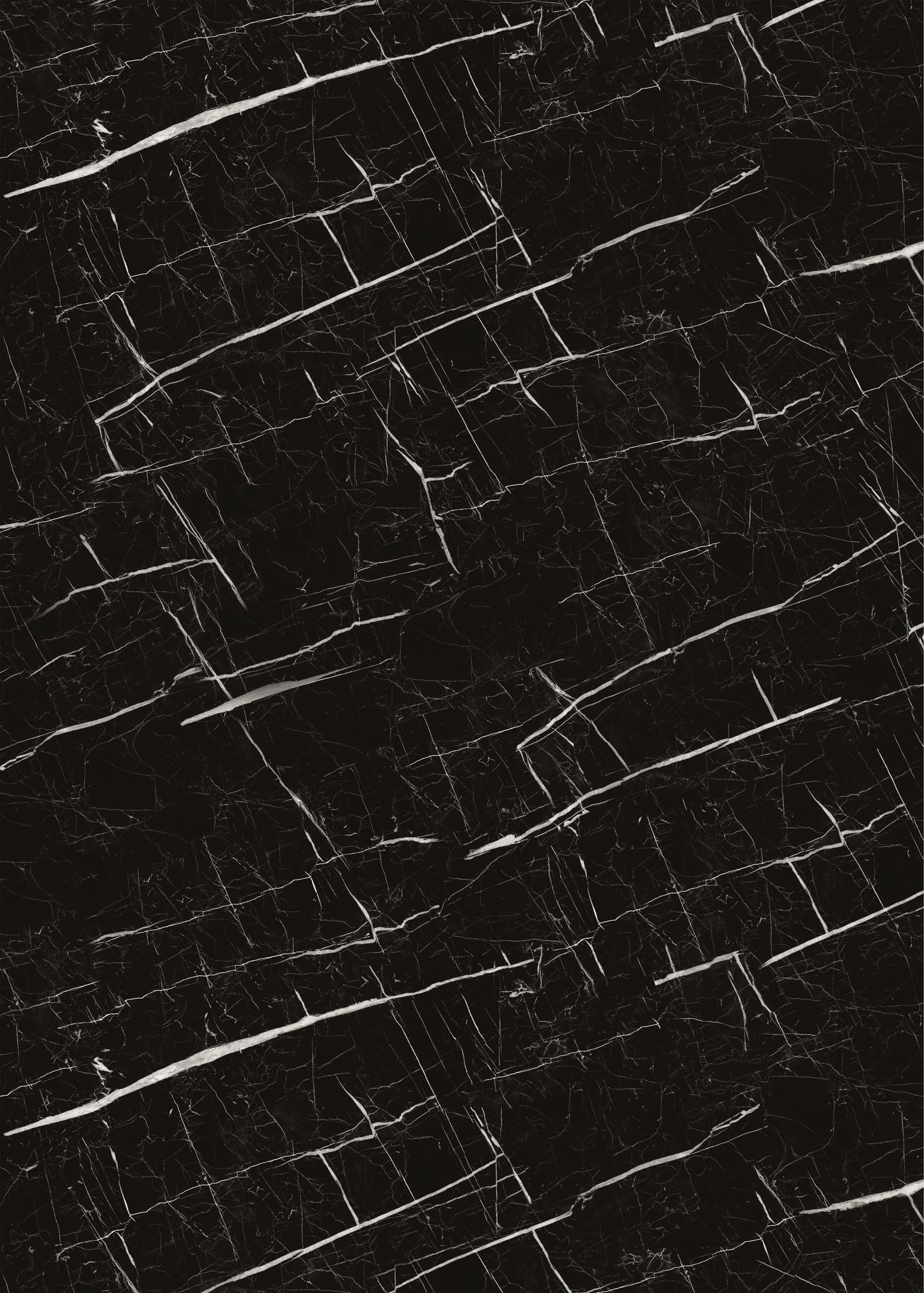 ROCK PRO Click-In Vinyl Plank SPC Flooring, 22 mil, 7mm 16.021 Sq Ft/Box Nero Marquina