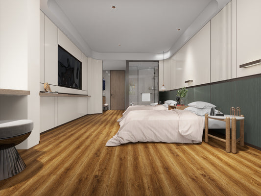 GLU PRO, Glue Down Vinyl Plank LVT Flooring, 22 mil, 3mm 37.333 Sq Ft/Box Forest Dusk