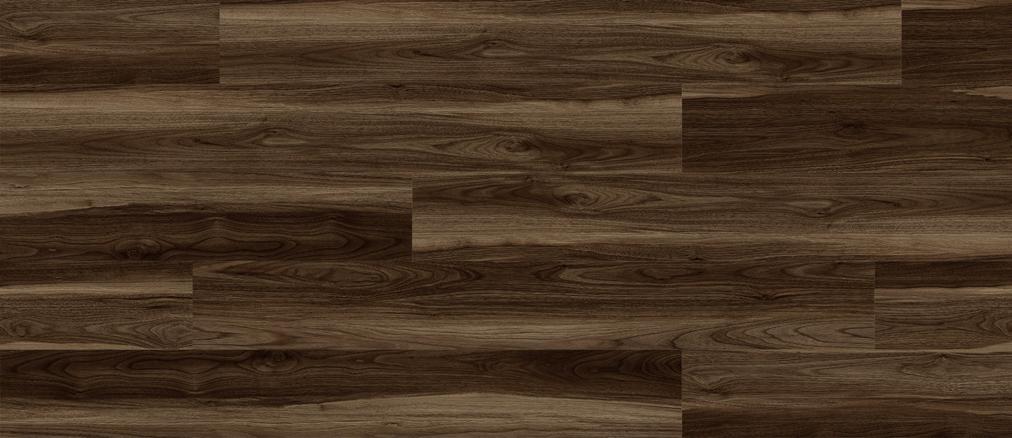 GLU PRO, Glue Down Vinyl Plank LVT Flooring, 22 mil, 3mm 37.333 Sq Ft/Box Midnight Mist