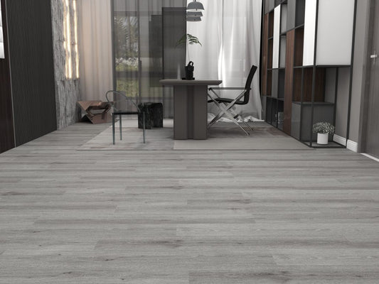 VIVA-PRO, 12 Mil, LVT Flooring, 2mm, Grey Hickory