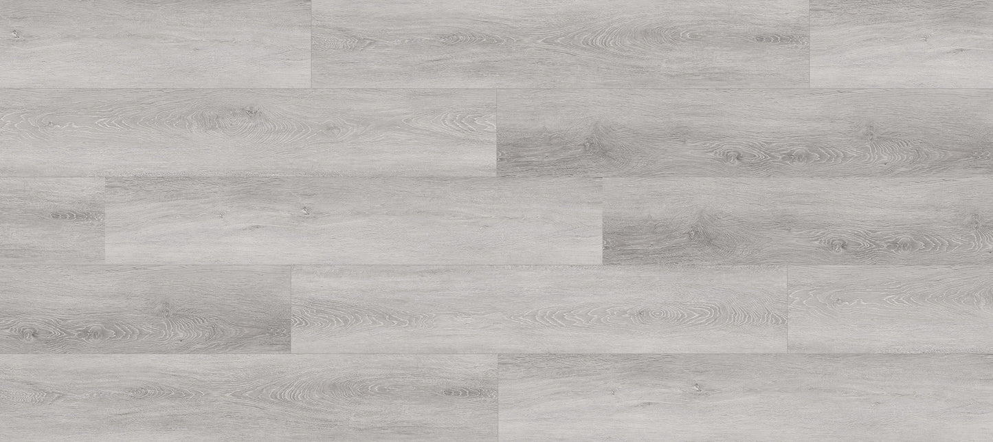 DURA PRO, Click-In Vinyl Plank SPC Flooring, 22 mil, 6.5mm 19.225 Sq Ft/Box RUSTIC GREY