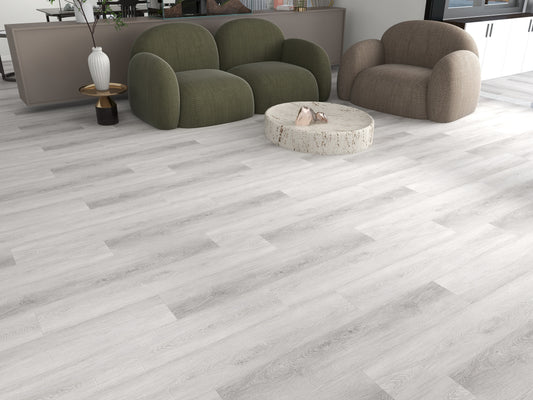 GLU PRO, Glue Down Vinyl Plank LVT Flooring, 22 mil, 3mm 37.333 Sq Ft/Box RUSTIC GREY