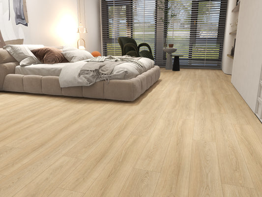 GLU PRO, Glue Down Vinyl Plank LVT Flooring, 22 mil, 3mm 37.333 Sq Ft/Box Sycamore