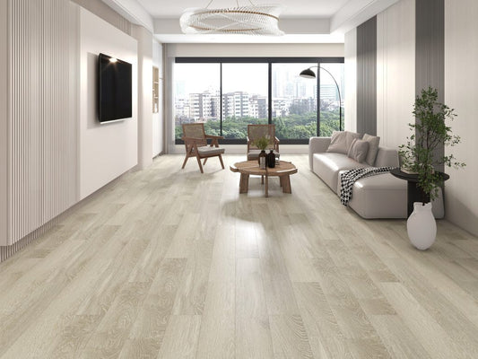 ONYX PRO Click-In Vinyl Plank SPC Flooring, 20 mil, 5mm 23.77 Sq Ft/Box Capri