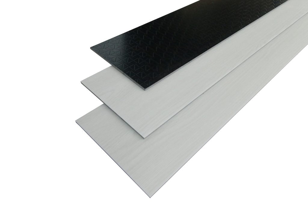 GRIPTECH PRO LooseLay Vinyl Plank LVT Flooring, 28 Mil, 5mm 24.166 Sq Ft/Box Ivory Tower