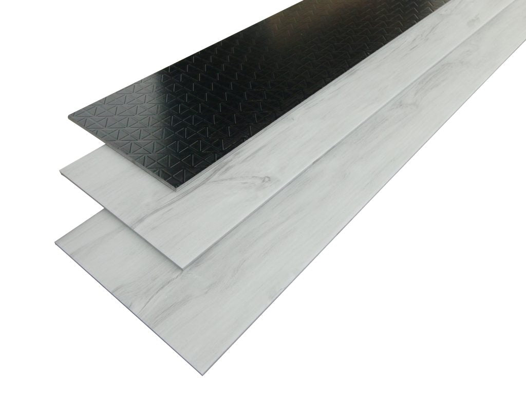 GRIPTECH PRO LooseLay Vinyl Plank LVT Flooring, 28 Mil, 5mm 24.166 Sq Ft/Box SILVER LEAF