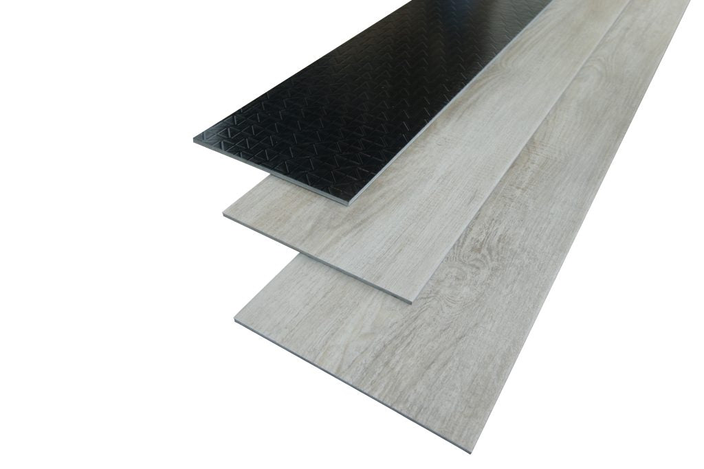 GRIPTECH PRO LooseLay Vinyl Plank LVT Flooring, 28 Mil, 5mm 24.166 Sq Ft/Box Glacier Grain