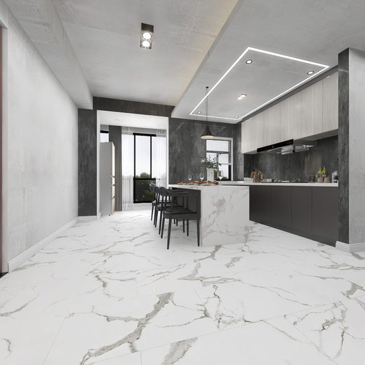 GLU PRO, Glue Down Vinyl Plank LVT Flooring, 22 mil, 3mm 32 Sq Ft/Box Tuscan Dream