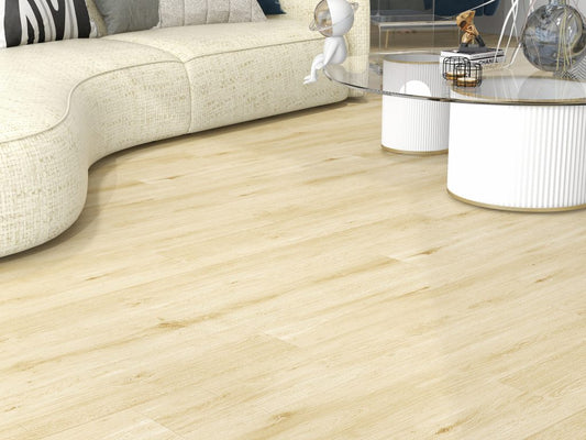 DURA PRO, Click-In Vinyl Plank SPC Flooring, 22 mil, 6.5mm 19.225 Sq Ft/Box Old Woodshed