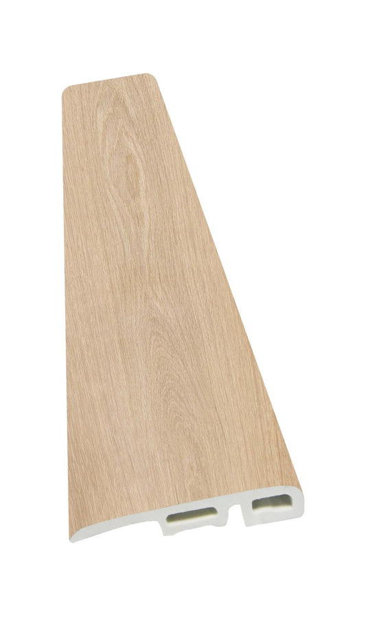 Luxury Vinyl Water Proof & Dent Proof 94.49" Lenth x 1.38" Width x 0.31" Thick End Cap - Aurora