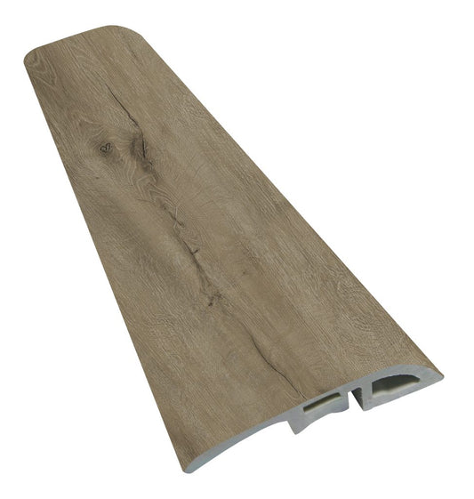 Luxury Vinyl Water Proof & Dent Proof 94.49" Lenth x 1.77" Width x 0.43 Thick Reducer - Silverstone