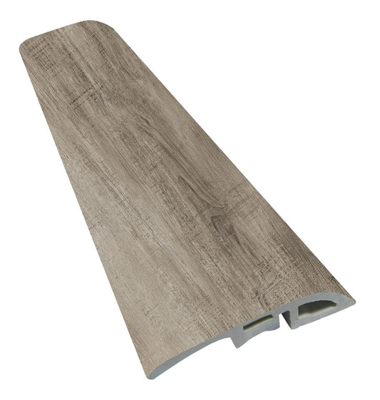 Luxury Vinyl Water Proof & Dent Proof 94.49" Length x 1.77" Width x 0.43 Thick Reducer - Glacier Grain