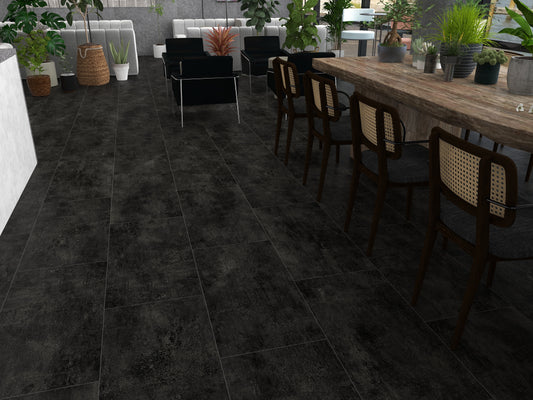 ROCK PRO Click-In Vinyl Plank SPC Flooring, 22 mil, 7mm 16.021 Sq Ft/Box Jaipur Nights