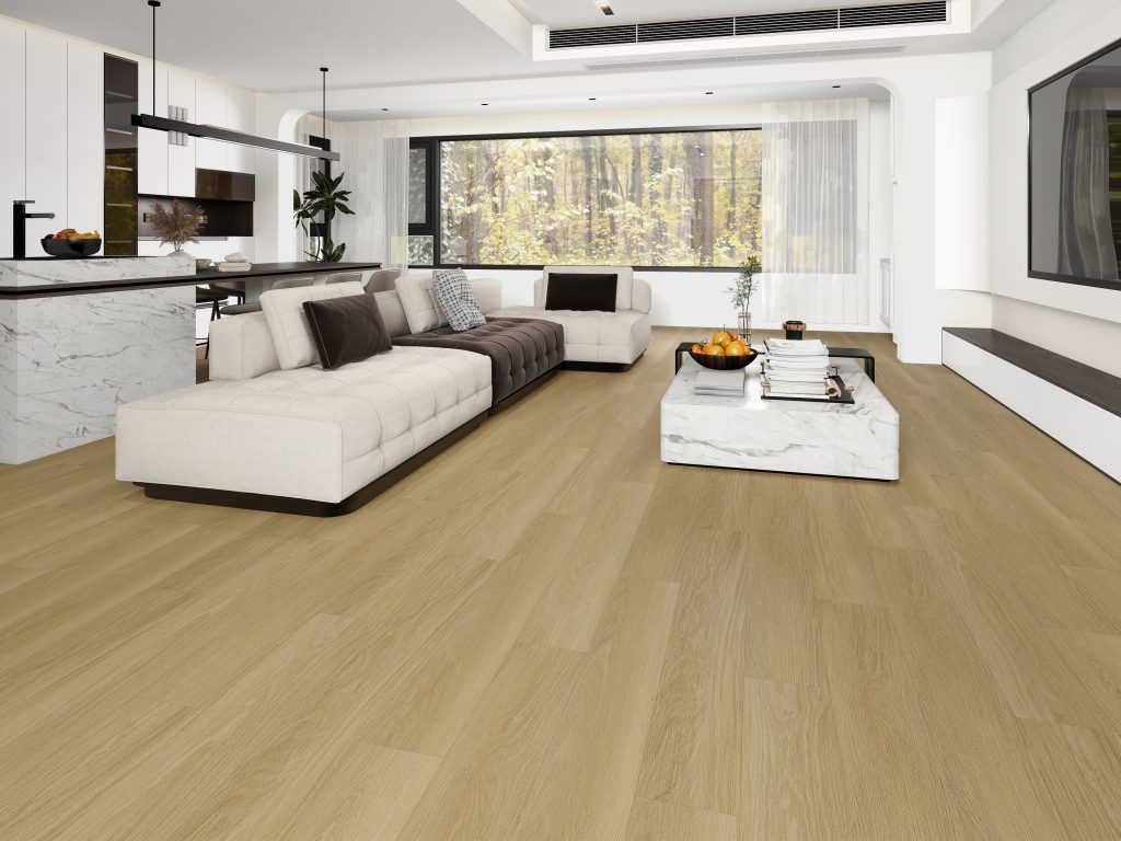 ONYX PRO Click-In Vinyl Plank SPC Flooring, 20 mil, 5mm Tierra