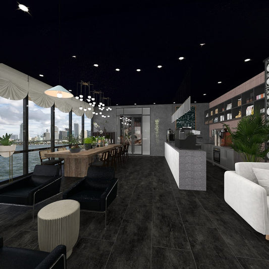 ROCK PRO Click-In Vinyl Plank SPC Flooring, 22 mil, 7mm 16.021 Sq Ft/Box Jaipur Nights